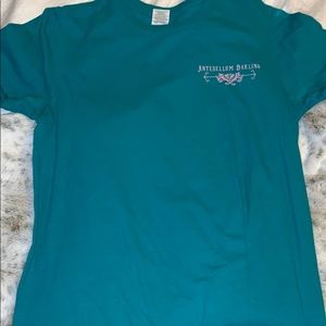 ANTEBELLUM DARLING TEAL SHIRT